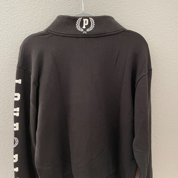 PINK Victoria's Secret - Grey 3/4 Zip - Picture 2 of 4